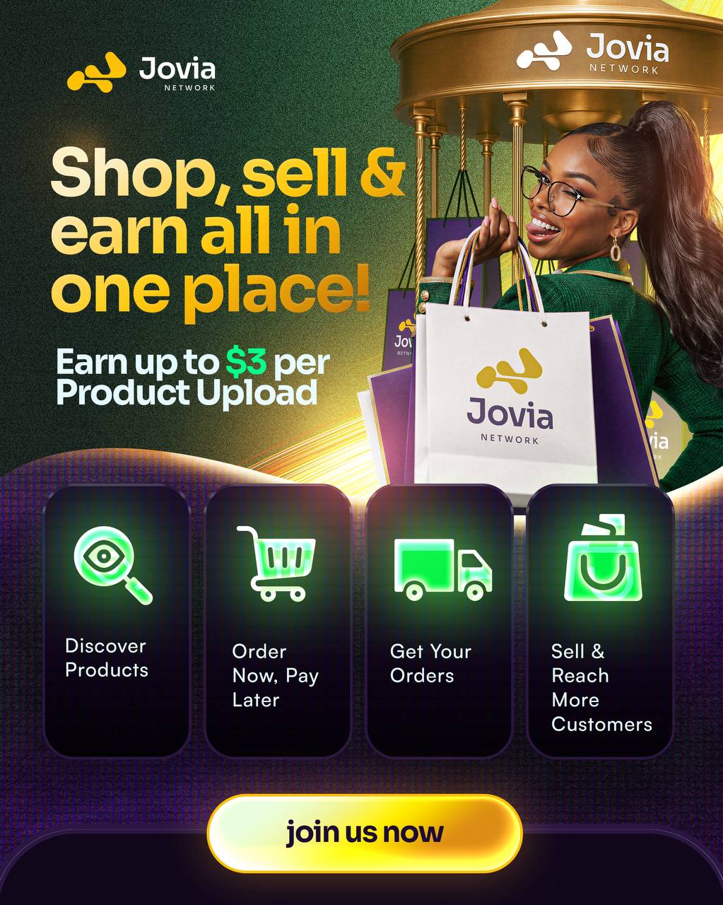 Shop, Sell & Earn